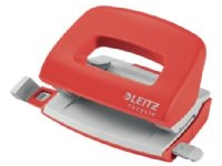 Leitz NeXXt, 10 ark, Rød, Metall, Plast, 8 cm, 5,5 mm, A4, A5, A6, Folio, US Quart