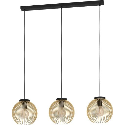 EGLO VENEZUELA LANGBORD 3XE27 L935 GULD