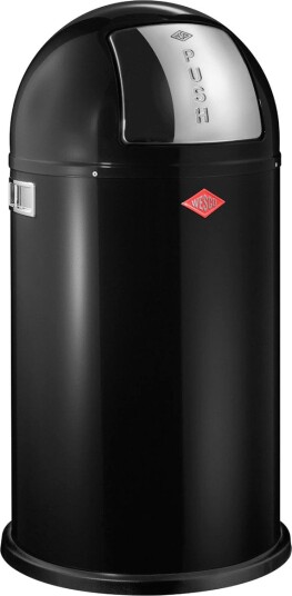 Wesco Pushboy Avfallsbøtte 50L Sort