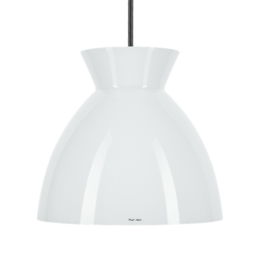 Piet Hein Bikube 290P Taklampe Opal med Sort Ledning