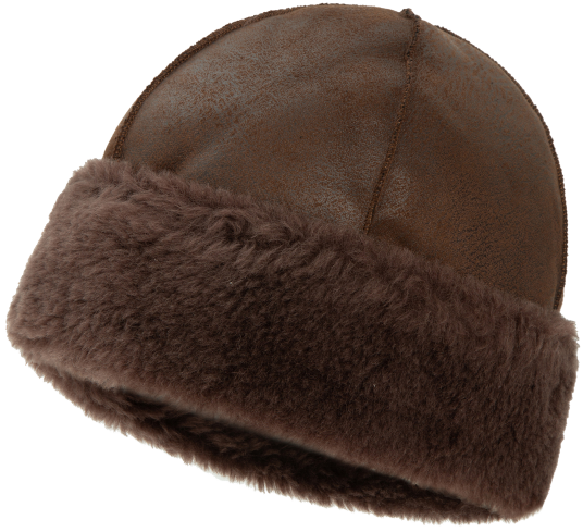 WoolLand Solveggen Lammeullslue Mocca