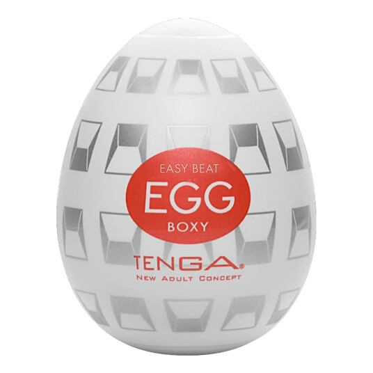 Tenga Egg Boxy Masturbator       - Hvit