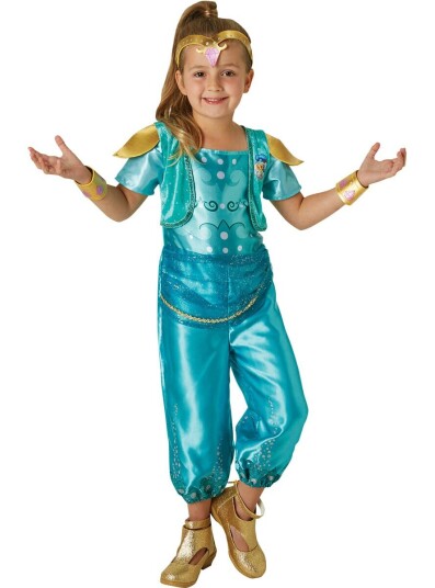 Rubies Uk Shine Kostyme For Jenter - Shimmer Og Shine