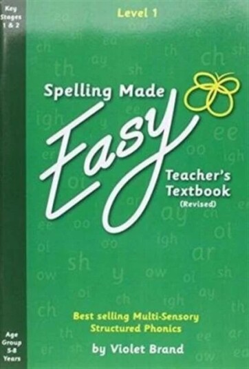 Spelling Made Easy Revised A4 Text Book Level 1 Av Violet Brand