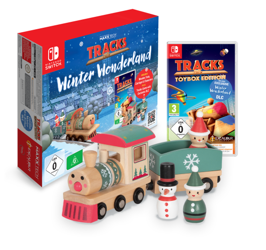 Maxx Tech actionfigur sett med Switch spill og DLC Maxx Tech actionfigur sett med Switch spill og DLC