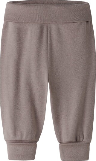 Name It Bukser Ull NbfWillit Satellitt Name It 1 år (80) Bukser Ull Beige Brun Grå