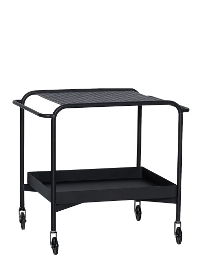 Hübsch Push Trolley - Black - ONE SIZE Hübsch Push Trolley - Black - ONE SIZE