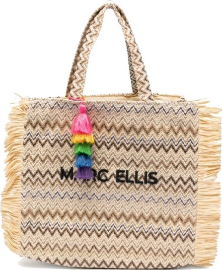 Marc Ellis Dame Vesker Beige ONE SIZE,