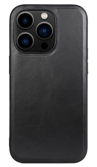 Buffalo MagSeries Ekte Skinn Deksel Svart til iPhone 14 Pro - MagSafe Kompatibel Buffalo MagSeries Ekte Skinn Deksel Svart til iPhone 14 Pro - MagSafe Kompatibel