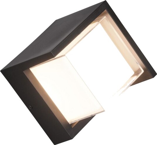 Puno LED Vegglampe Neliö Mattsvart