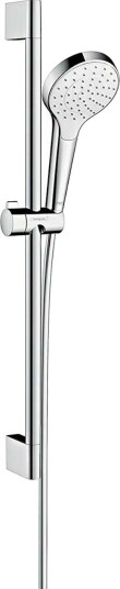 Hansgrohe Croma Select S 1jet dusjsett 650 mm, Hvit/Krom