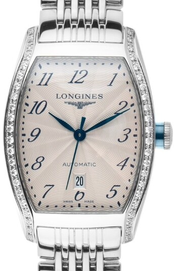Longines Dameklokke L2.142.0.70.6 Evidenza Sølvfarget/Stål Ø26 mm