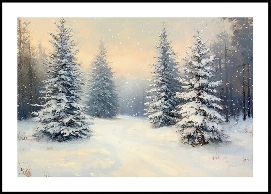 Evergreen Heights Poster Plakat / 21x30cm