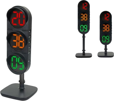 iTotal Traffic Light vekkerklokke iTotal Traffic Light vekkerklokke
