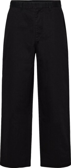 Mads Nørgaard Cotton Twill Henry Pants Black 32 Mads Nørgaard Cotton Twill Henry Pants Black 32