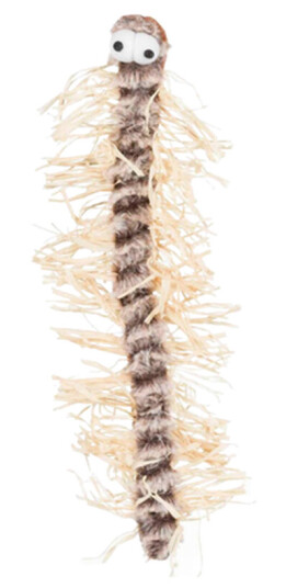 Centipede Katteleketøy Plysch/Bast Brun 33 cm Centipede Katteleketøy Plysch/Bast Brun 33 cm