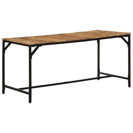 Spisebord 160x80x75 cm grov heltre mango Spisebord 160x80x75 cm grov heltre mango