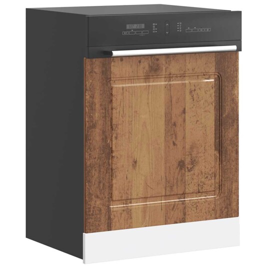  Oppvaskmaskin panel gammelt tre 60x1,5x67 cm konstruert tre 8721158420114