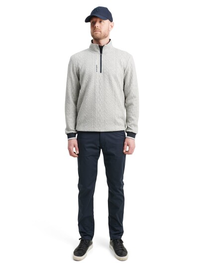 Abacus Mens Woburn Midlayer   Grey   XXXL