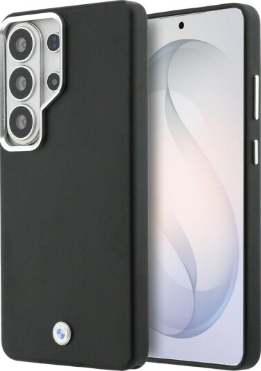 BMW-logo i metall, MagSafe-etui til Samsung Galaxy S26 Ultra – svart