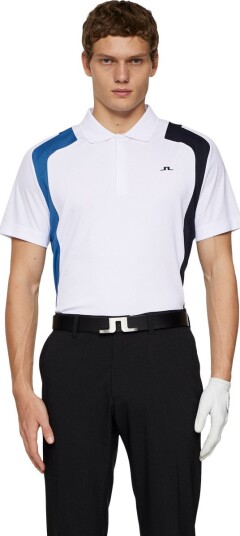 J.LINDEBERG Legacy Golf Polo T skjorte Herre Hvit L