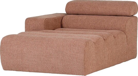 WOOOD Novi Chaise Longue Element Venstre Brun