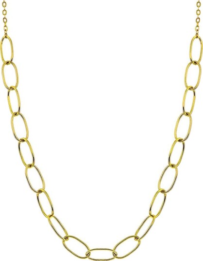 Sandra Lyng X Pan Jewelry Hooked kjede i 925 forgylt sølv