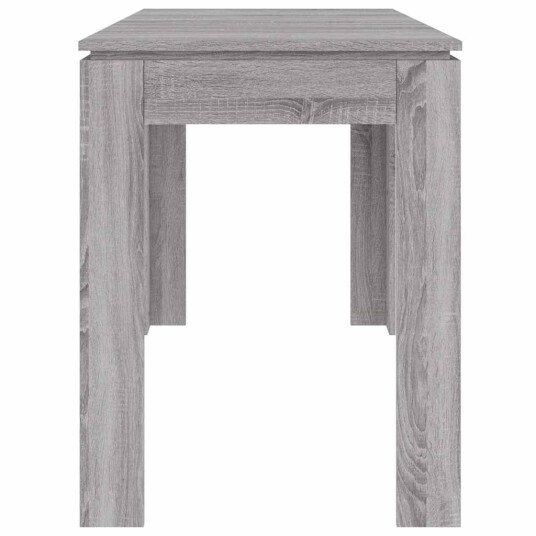 vidaXL Spisebord grå sonoma 120x60x76 cm konstruert tre vidaXL Spisebord grå sonoma 120x60x76 cm konstruert tre