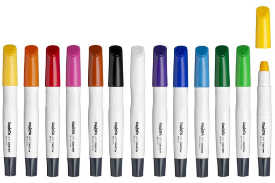 Carioca Plus Art crayons water-soluble, 12 pcs 809313