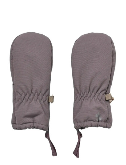 Wheat Technical Mittens Zipper - Purple - M
