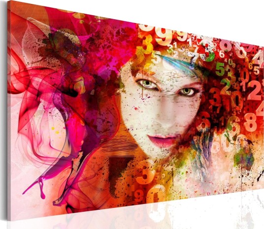 Bilde Woman Is A Riddle 90x60 Artgeist sp. z o. o.
