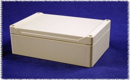 Hammond Electronics 1555HGY 180 × 120 × 60 mm ABS Grå Kabinett