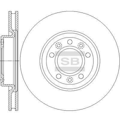 Bremseskive Hi-Q SD6008 Bremseskive Hi-Q SD6008