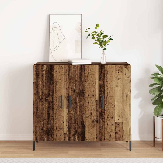Skjenk i gammelt tre 90x34x80 cm Ingeniørtre