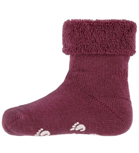 Fuzzies Sokker med Antiskli Bordeaux 20/22 Sokker Lilla Rød