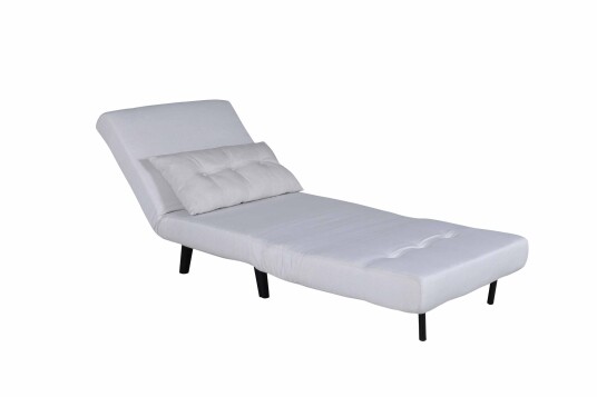 Venture Design Vicky sovesofa Beige/svart Hvit