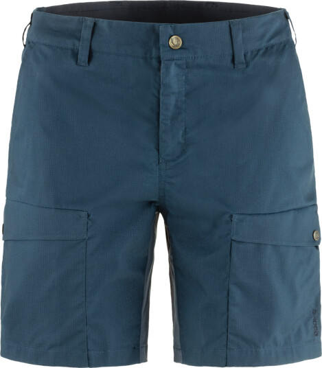 Fjellreven Women"s Abisko Hybrid Trail Shorts Navy 44