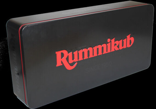 Rummikub Svart Edition (metalleske)