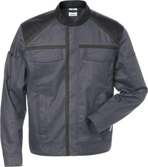 Fristads Jacka 4555 Stfp Grå/svart Xl Fristads Jacka 4555 Stfp Grå/svart Xl