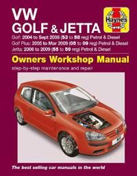 Vw Golf (04 - Sept 08), Golf Plus (05 - Mar 09) & Jetta (06 - 09) Haynes Repair Manual Av Haynes Publishing
