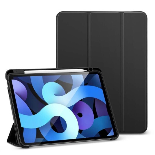 ESR iPad 10.9" (2022) / Air (2022 / 2020) ESR Rebound Deksel Med Apple Pencil Holder - Svart