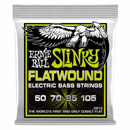 Ernie Ball Eb-2812 Bass Flat Kobolt Sett 050-105