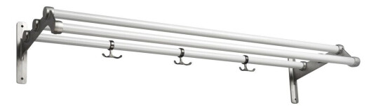 Essem Design Nostalgi 291 hattehylle 100 cm Hvit-aluminium