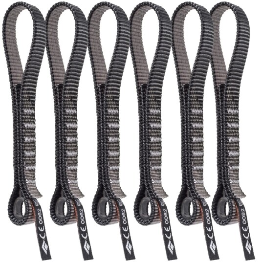 Black Diamond Standard Dogbone 16cm 6-pack Black Diamond Standard Dogbone 16cm 6-pack