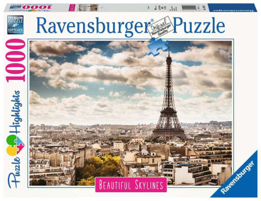 Ravensburger Puslespill 1000 Brikker Paris