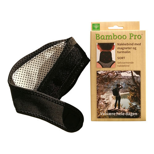 Bamboo Pro Nakkebandasje Sort 1 Stk Bamboo Pro Nakkebandasje Sort 1 Stk