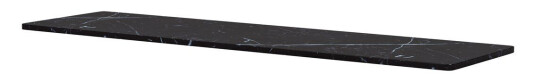 Montana Panton Wire bordplate 18,8x70,1 cm Black marble
