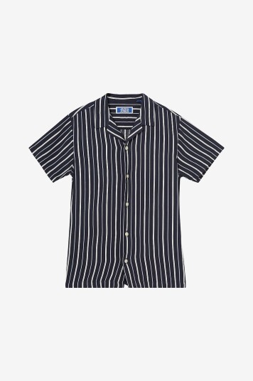 Jack & Jones Junior Skjorte jorLuke Aruba Resort Shirt SS Jnr Blå