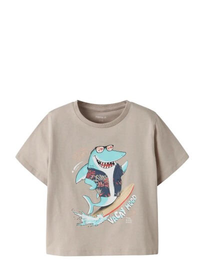 Name It Nmmfopz Ss Nreg Top Box Grey 116