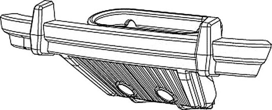 MJX P10100 Front Bumper Assembly